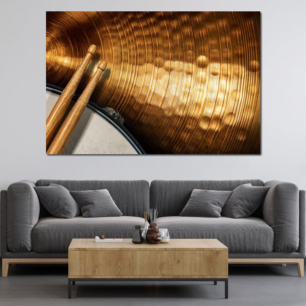 Percussionist Canvas Wall Art