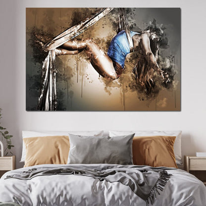 Acrobat Elegance Canvas Wall Art