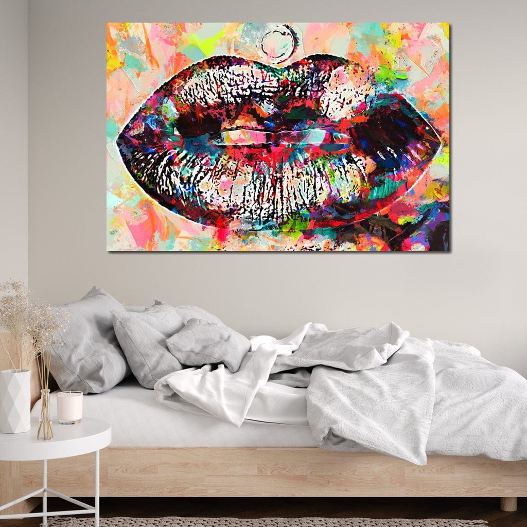Kiss Pop Art 2 - Mateo Canvas Wall Art