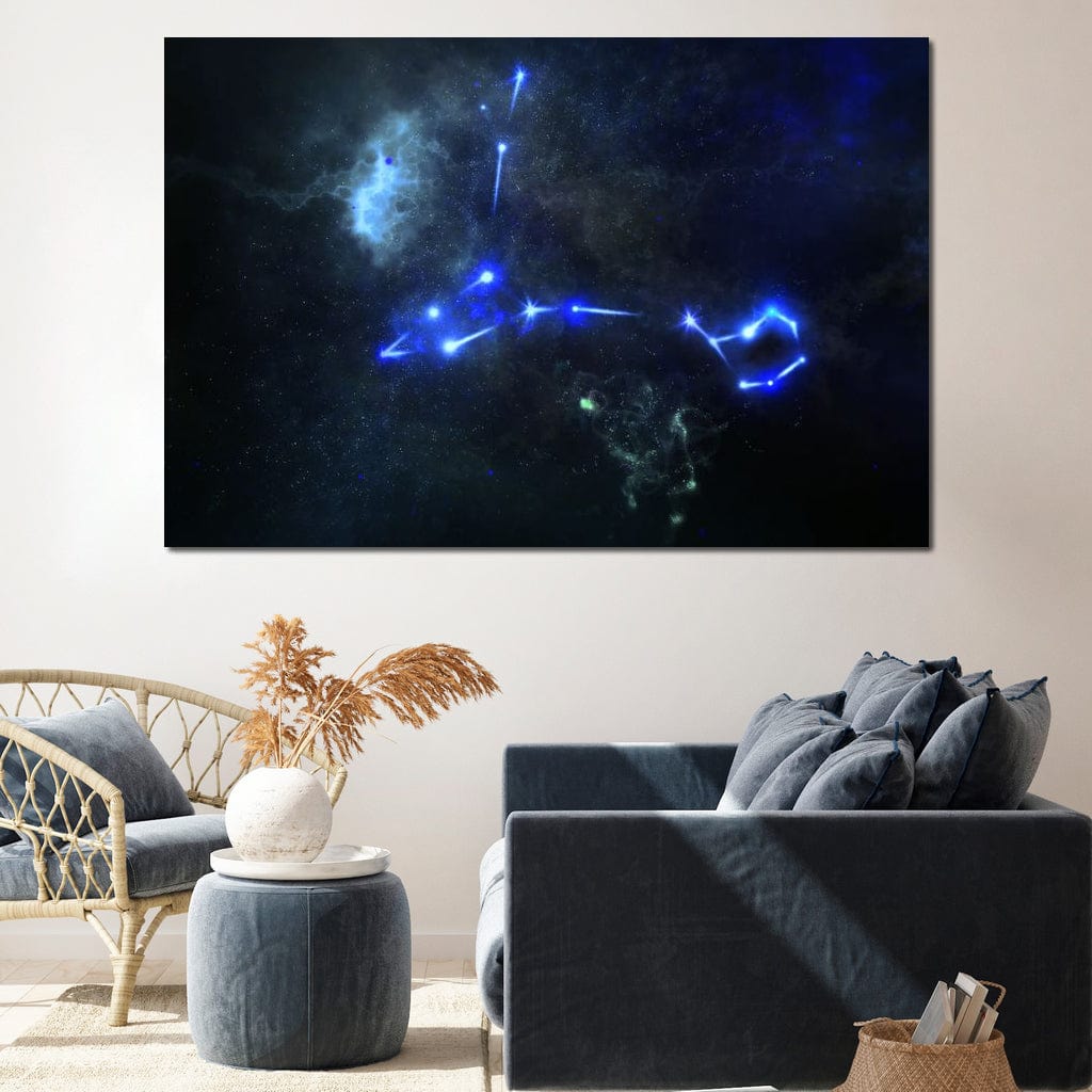 Pisces Canvas Wall Art