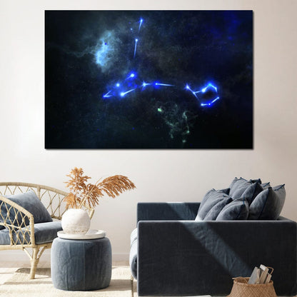 Pisces Canvas Wall Art