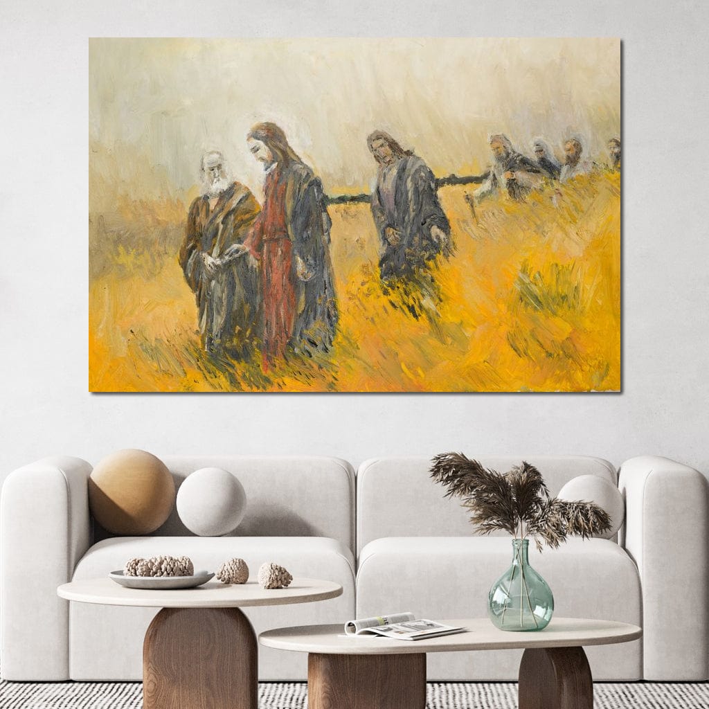 Religious Scene Canvas Wall Art