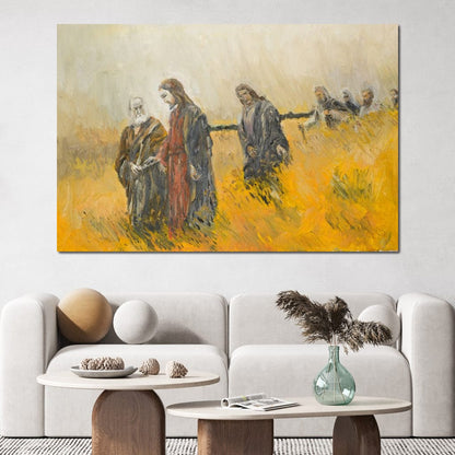 Religious Scene Canvas Wall Art