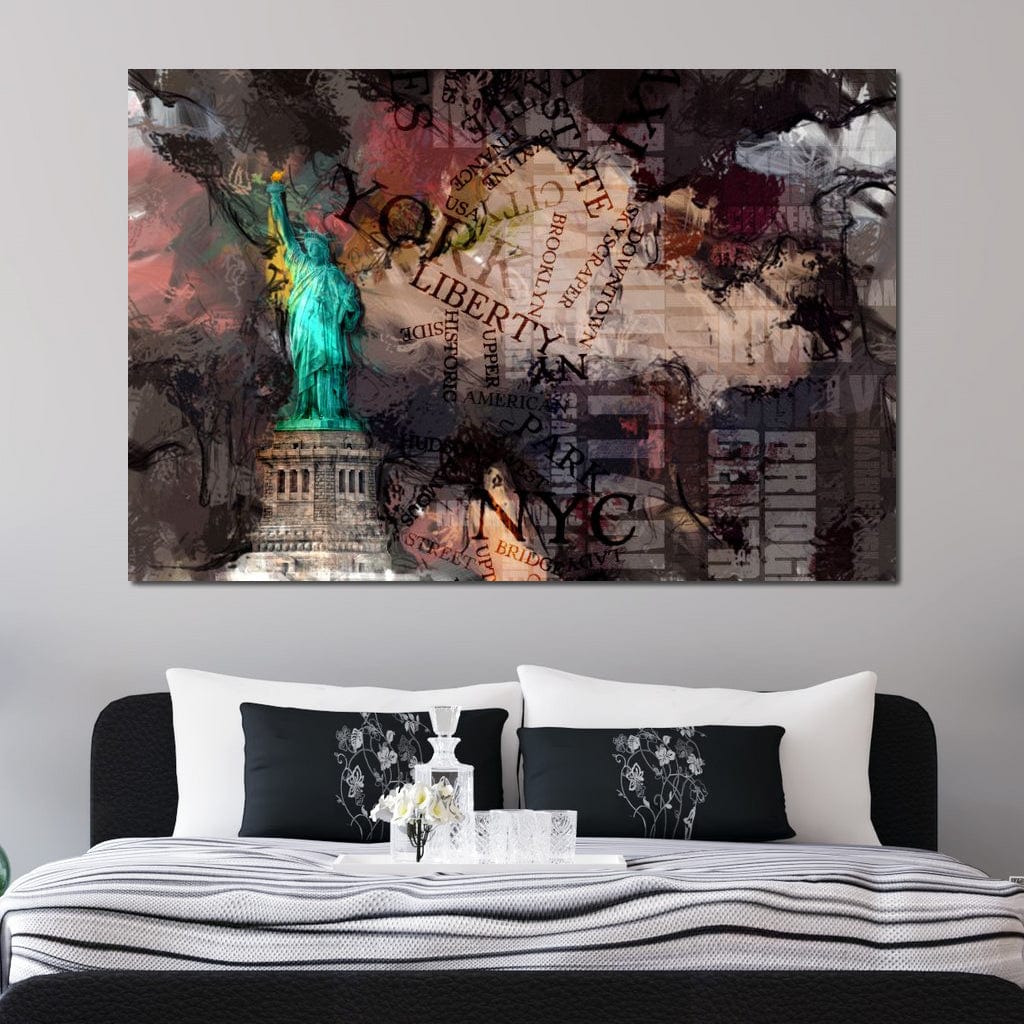 The Statue of Liberty Canvas Wall Art