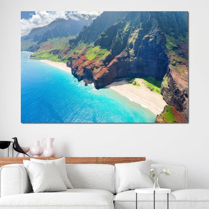 Kauai Island Canvas Wall Art