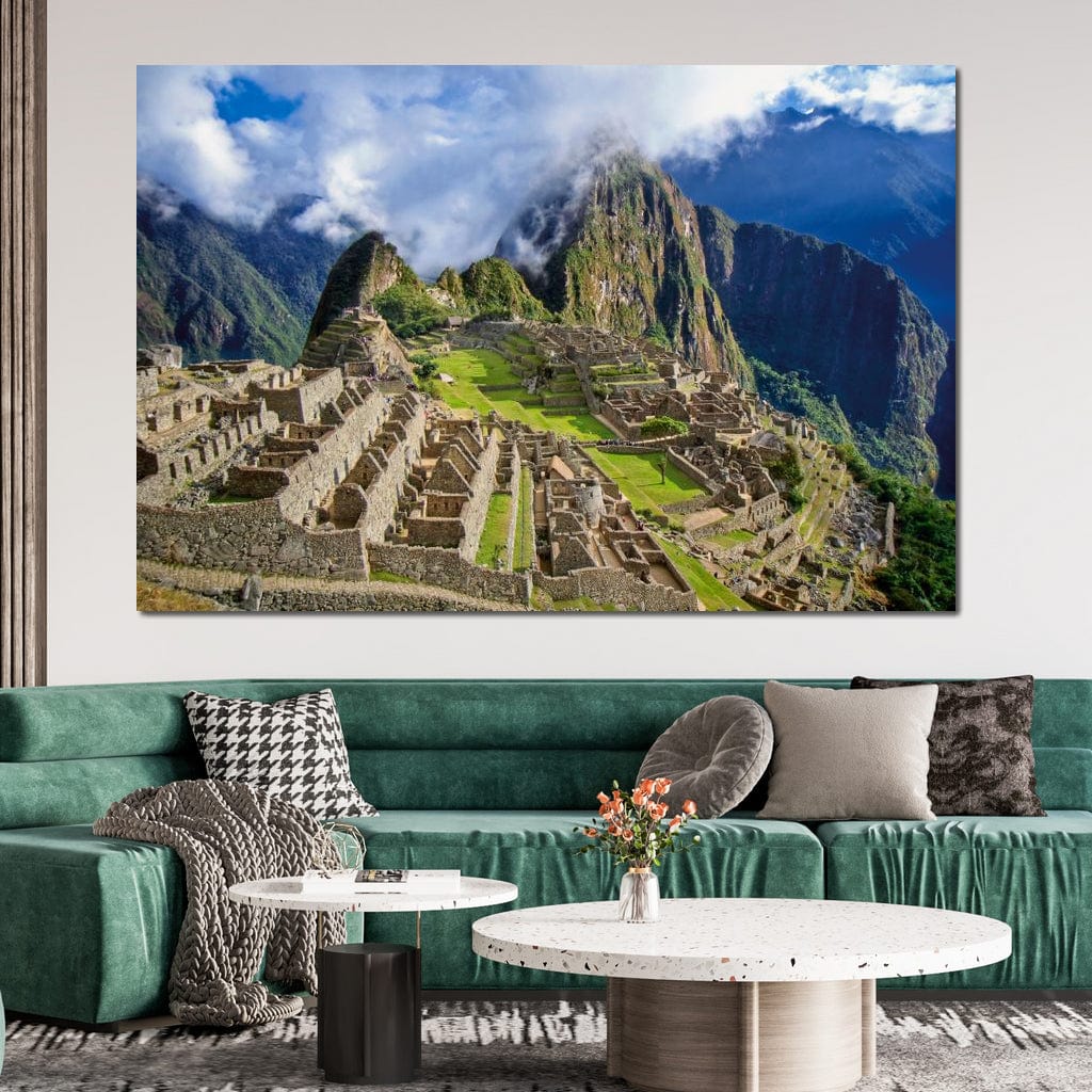 Machu Picchu Canvas Wall Art
