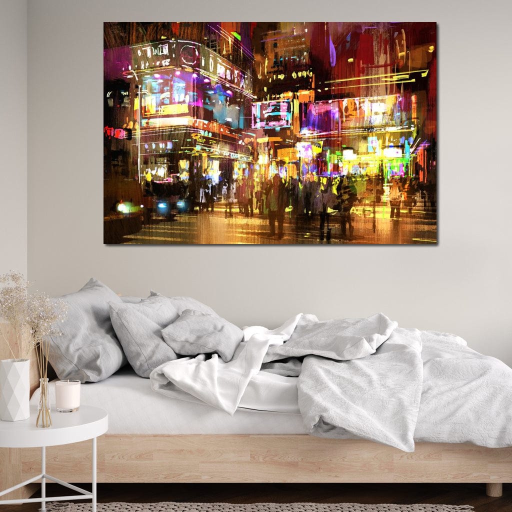 Erythracus Market Canvas Wall Art