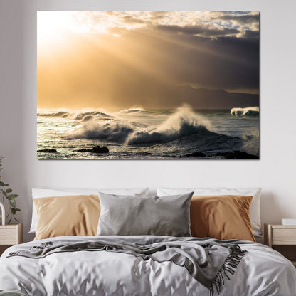 Light in Darkness Canvas Wall Art