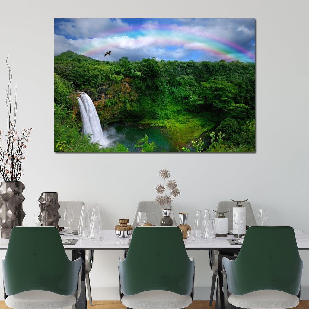 Hawaiian Jungle Canvas Wall Art