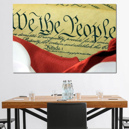 The Constitution Canvas Wall Art