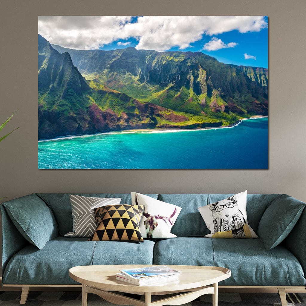 Na Pali Coast Canvas Wall Art
