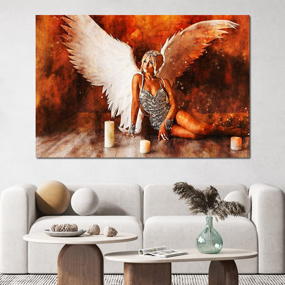 Angel Wings - Mateo Canvas Wall Art