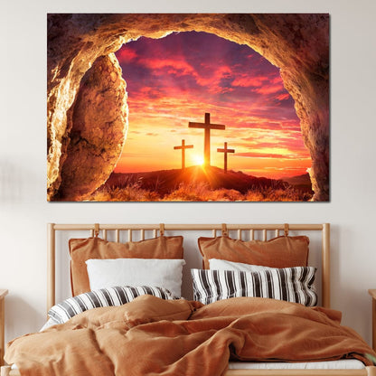 Ressurection Canvas Wall Art