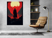 Dracula Canvas Print – Gothic Wall Art | Framed Gothic Poster, Ready to Hang
