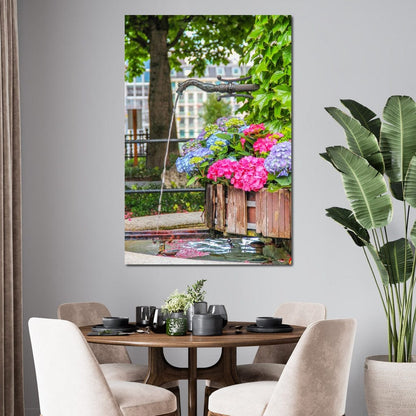 Spring Flowers 2 Canvas Wall Art