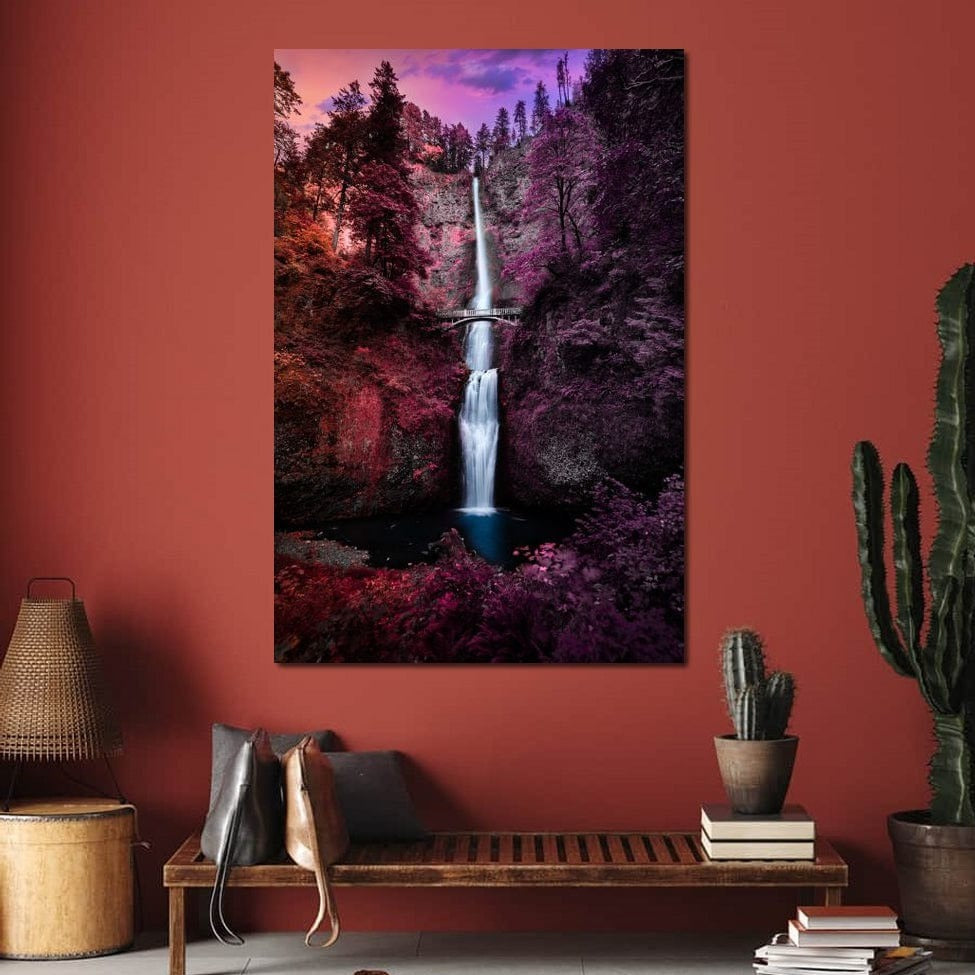 Colorful Falls Canvas Wall Art