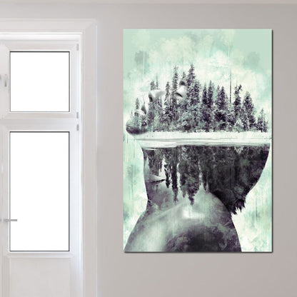 Frozen Memories Canvas Wall Art