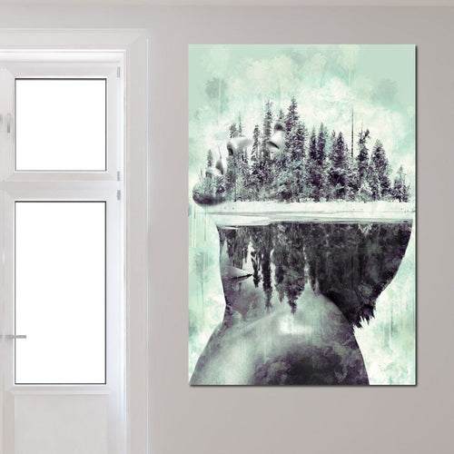 Frozen Memories Canvas Wall Art