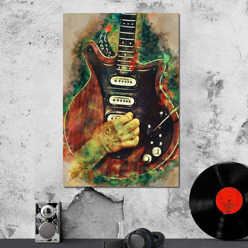 Brian May's Guitar Canvas Wall Art