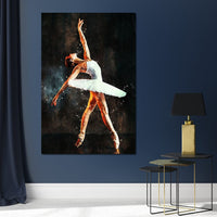 Ballet Dancer 2 - Mateo Canvas Wall Art