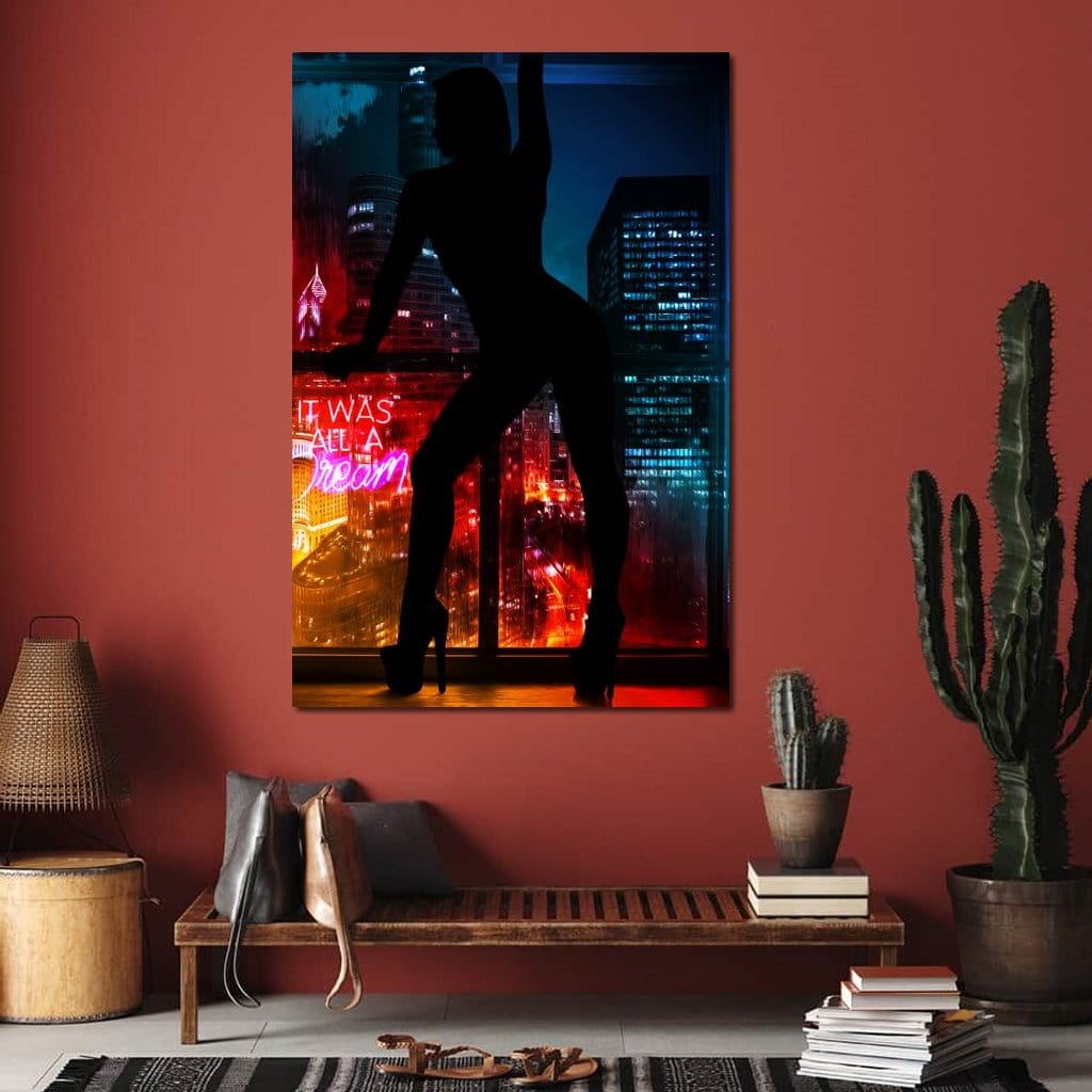 It was all a Dream Canvas Wall Art