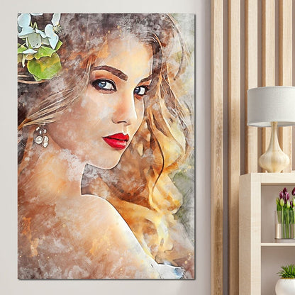 Beautiful Girl - Mateo Canvas Wall Art