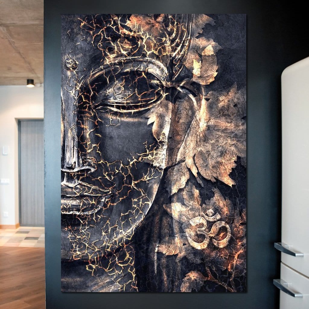 Gracious Buddha Canvas Wall Art