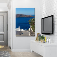 Santorini Canvas Wall Art