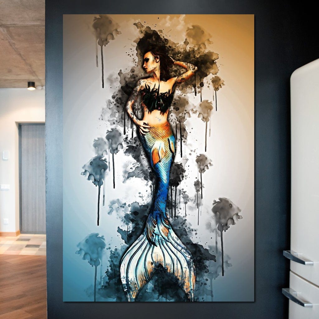 Mermaid Canvas Wall Art