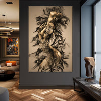 The Smoke Collection 01 Canvas Wall Art