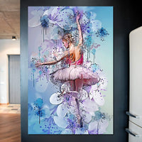 Floral Dance Canvas Wall Art