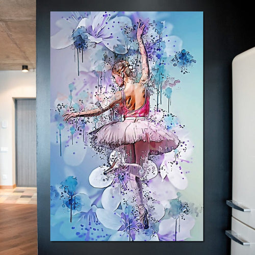 Floral Dance Canvas Wall Art