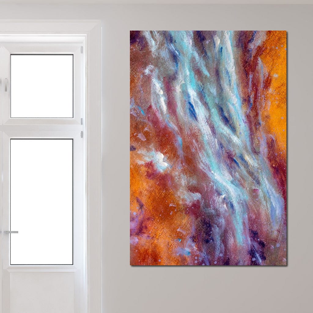 Abstract Lines Canvas Wall Art