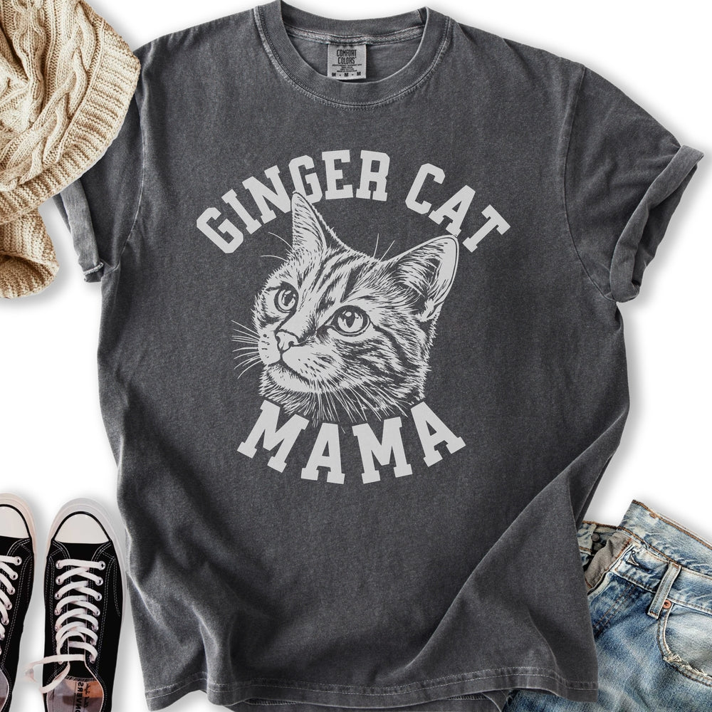 Ginger Cat Mama Relaxed Tee