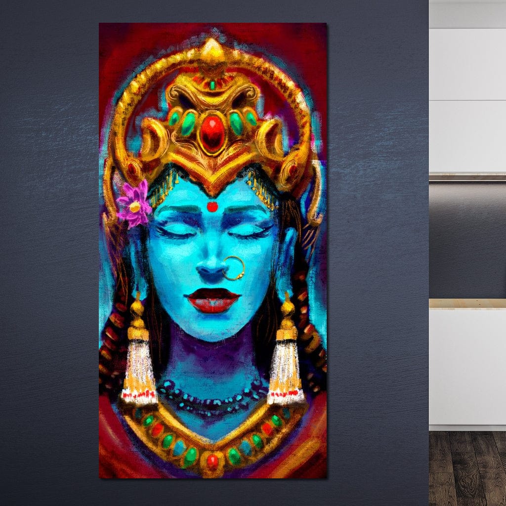 Hindu Goddess Canvas Wall Art
