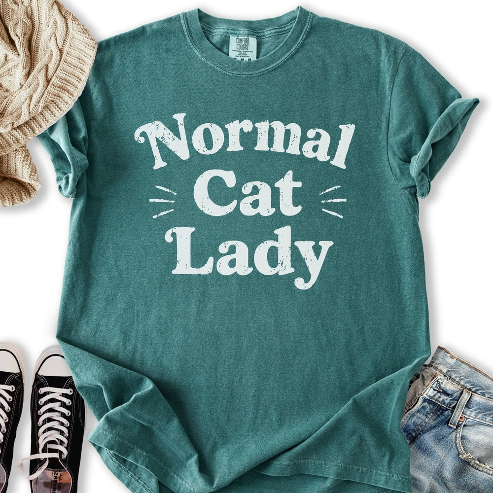 Normal Cat Lady Relaxed Tee