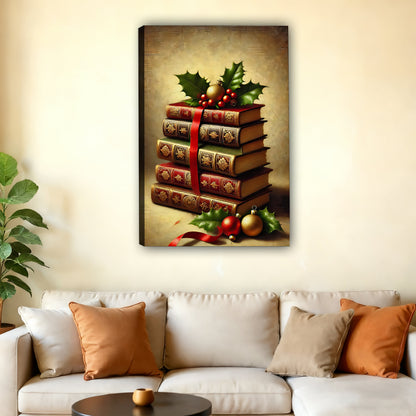 W446 Natural Wood Grain Canvas Decorative Painting – Abstract Art | Ideal for Living Rooms and Offices