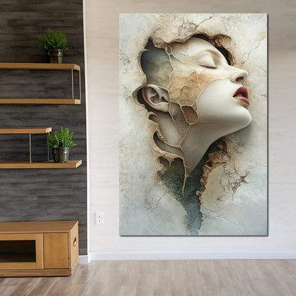 The Beauty Beneath Canvas Wall Art
