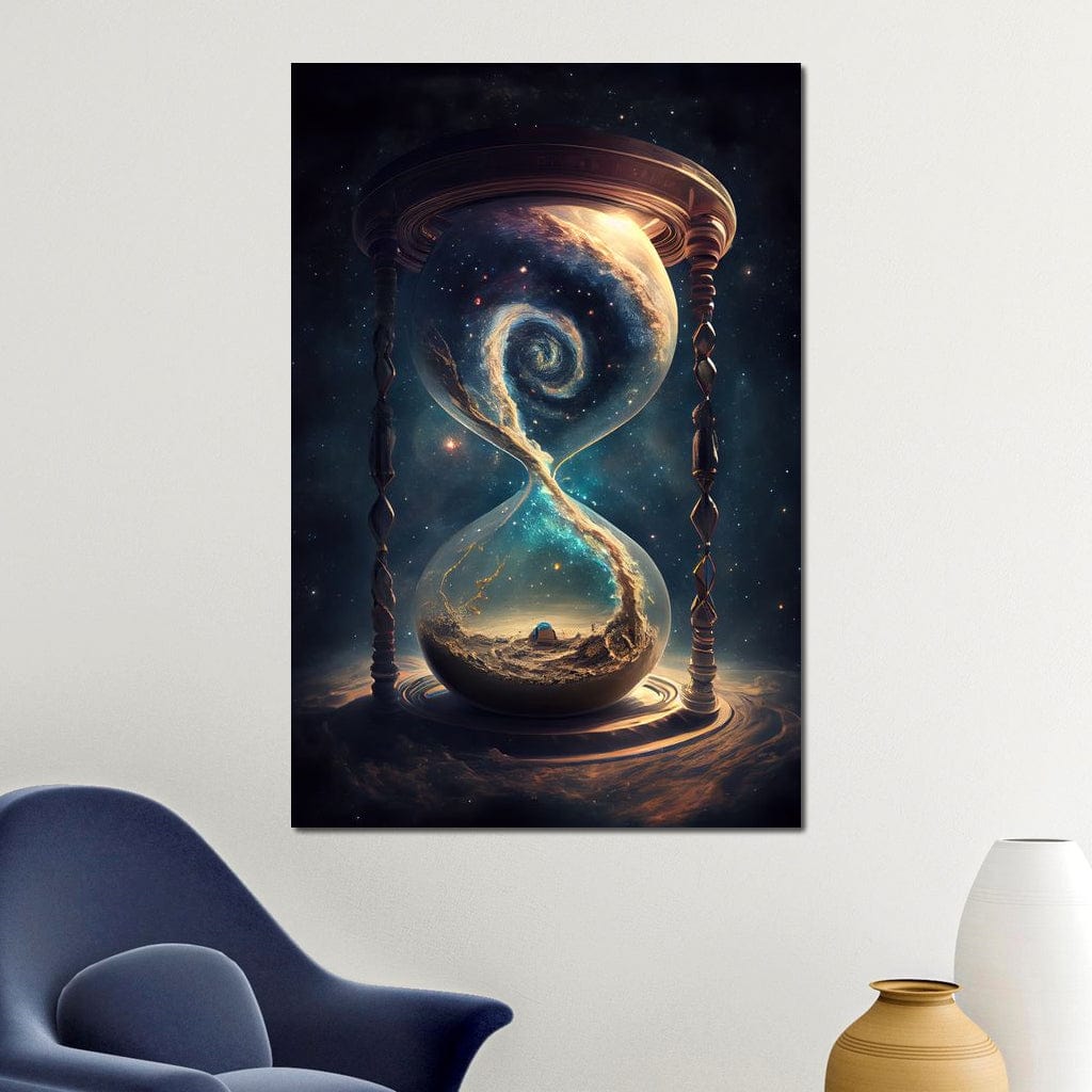 Flow of Time Canvas Wall Art