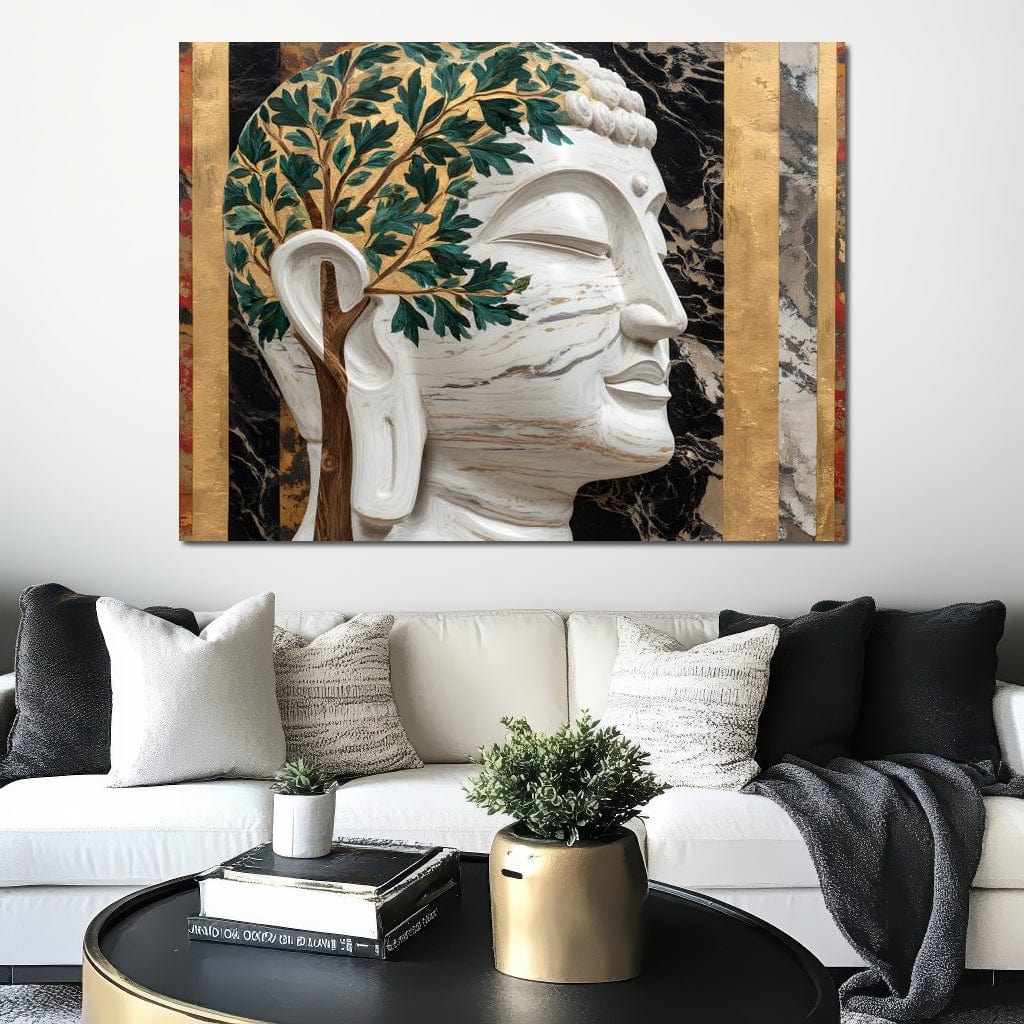 Enlightened Tranquil Oasis Canvas Wall Art