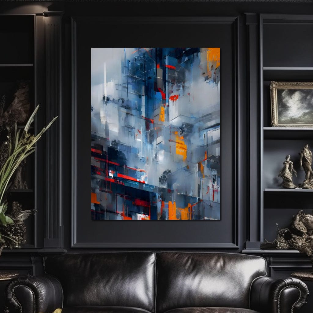 Nebula Nightfall Canvas Wall Art