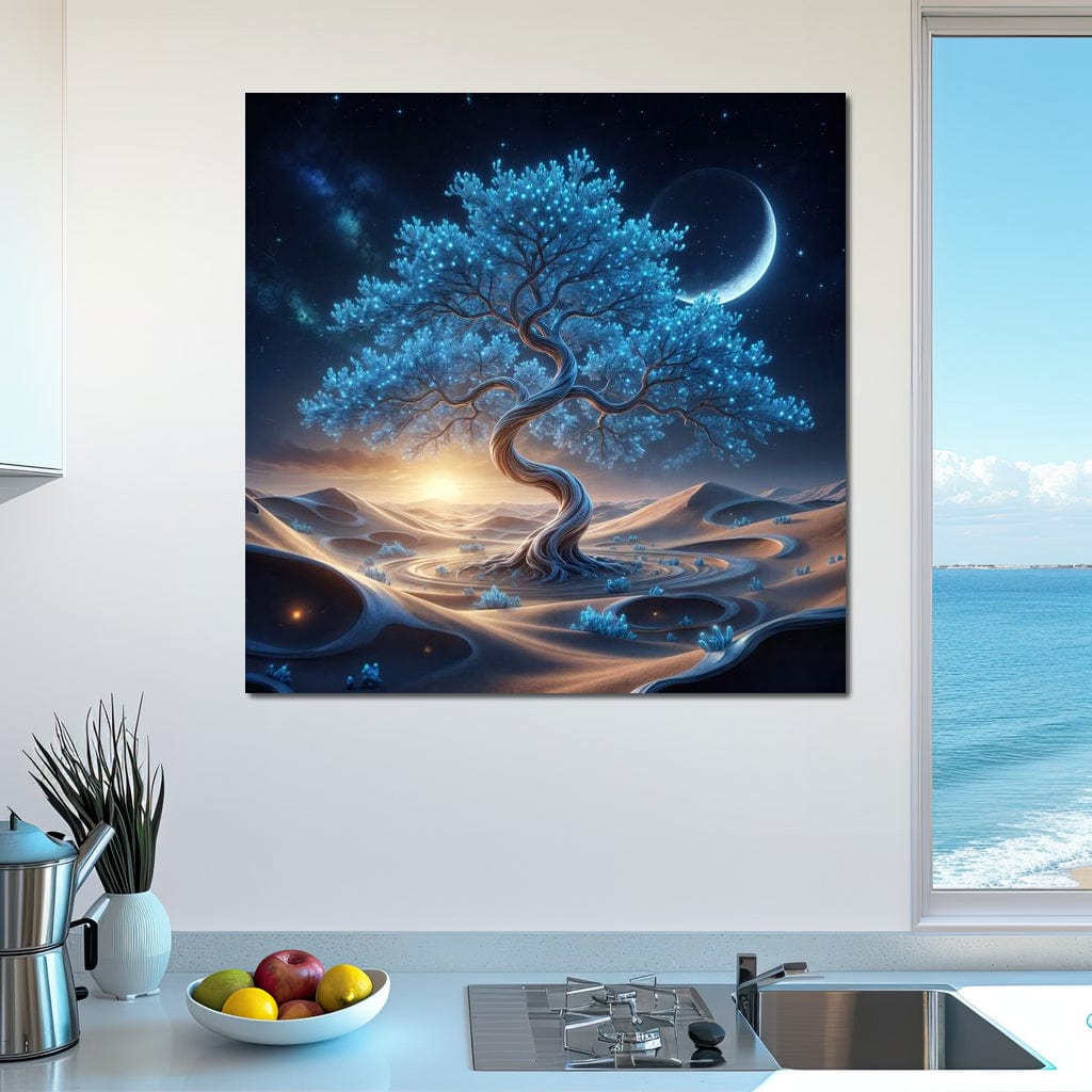 The Celestial Tree Canvas Wall Art