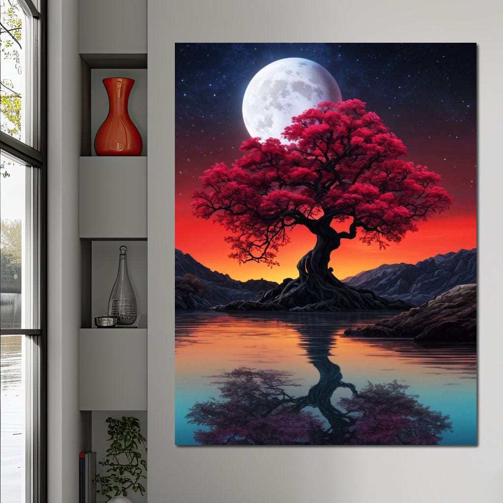 A Magical Evening Canvas Wall Art