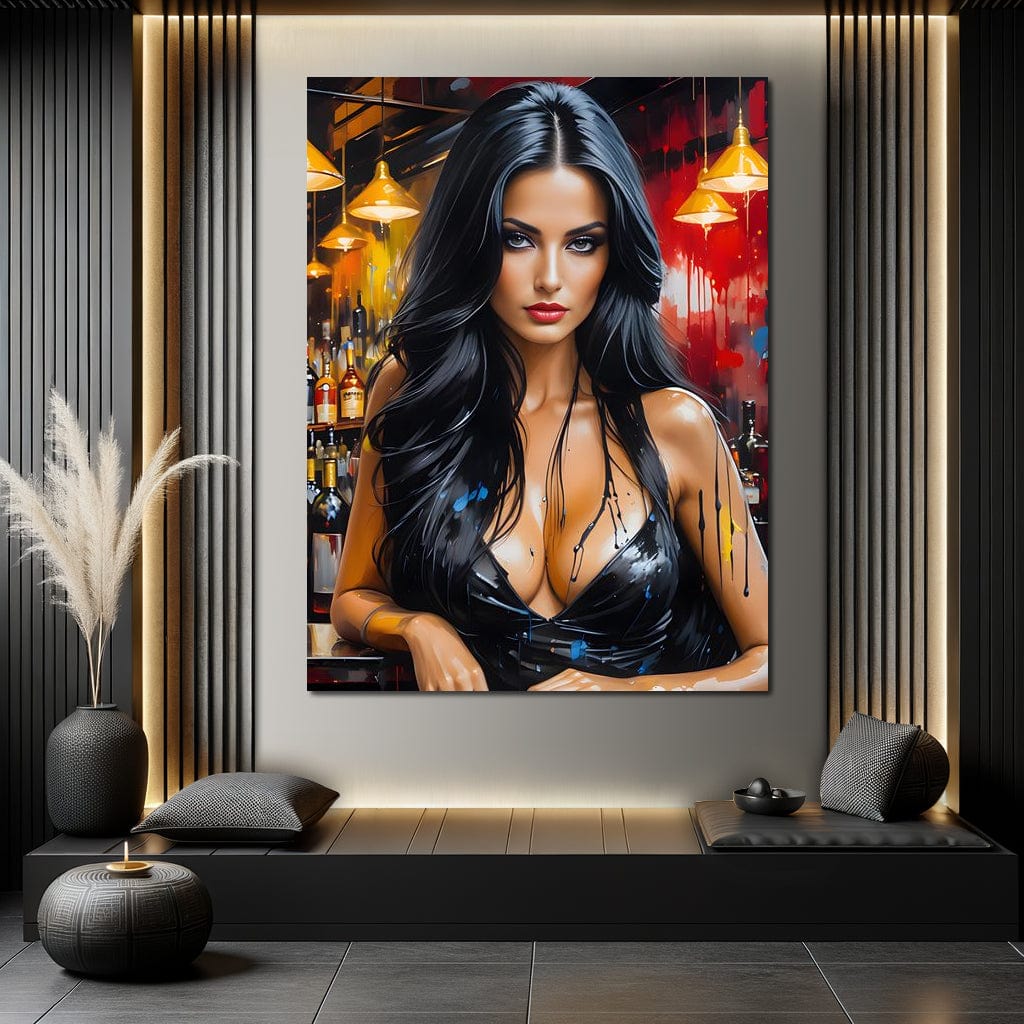 Female Portrait 230 Canvas Wall Art