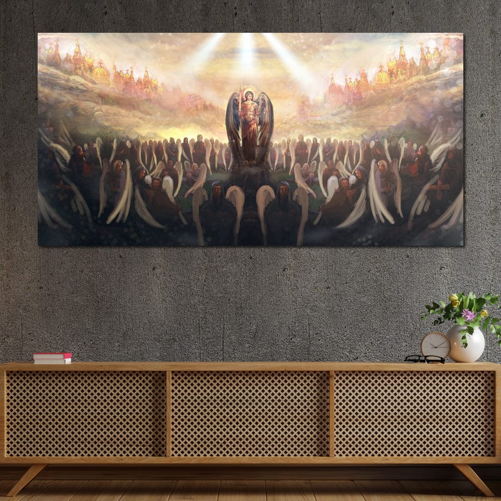 Saint Archangel Michael Canvas Wall Art