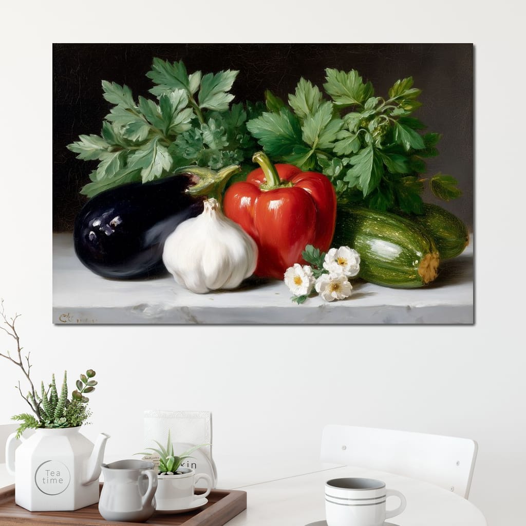 Garden Harvest Canvas Wall Art