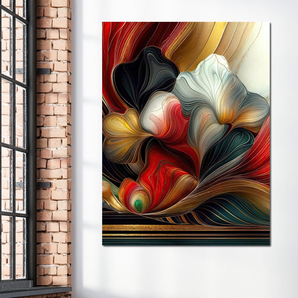 Flow Canvas Wall Art