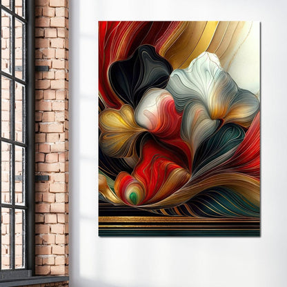 Flow Canvas Wall Art