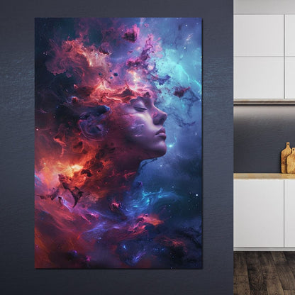 Ethereal Dreamspace Voyage Canvas Wall Art