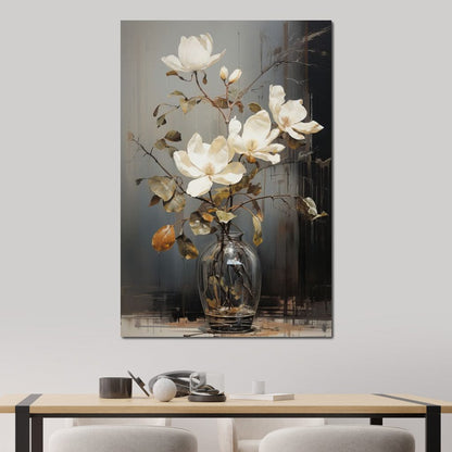 Magnolia Melody Canvas Wall Art